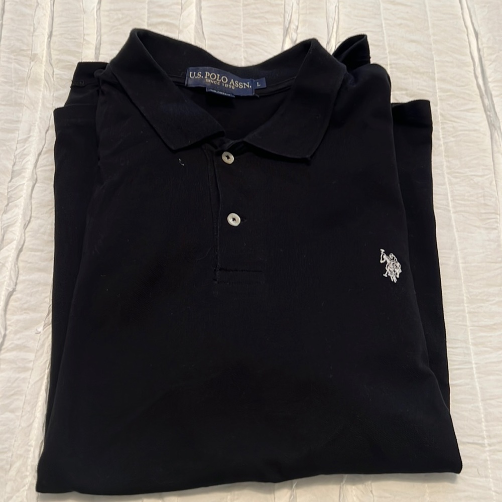 Polo size large shirt